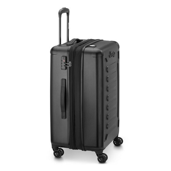Jeep JH004C 4 wielen Trolley 68 cm met uitbreidingsplooi