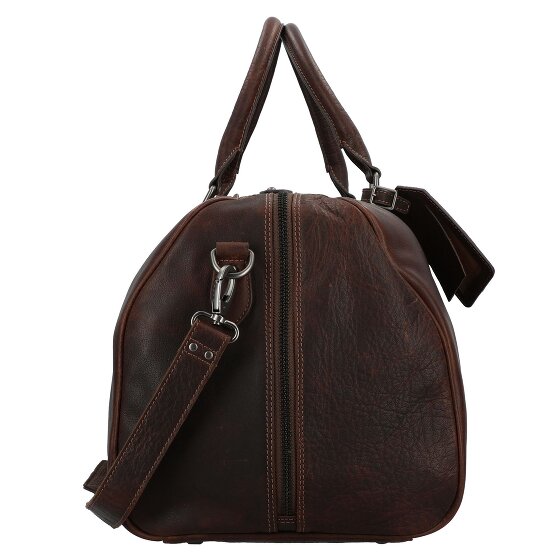 Jack Kinsky Porto 4 Weekender reistas Leer 55 cm