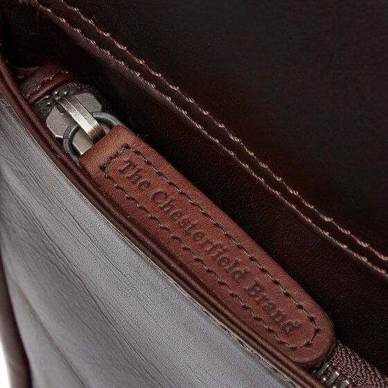 The Chesterfield Brand Richard Boodschapper Leer 40 cm Laptop compartiment