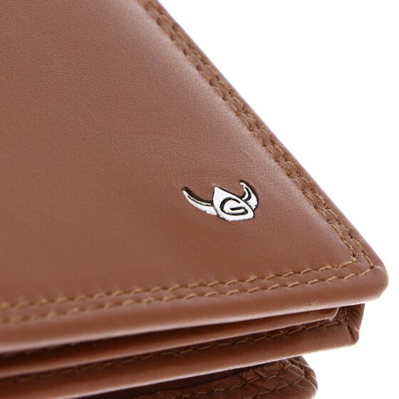 Golden Head Polo RFID Bescherm Portemonnee Leder 9 cm