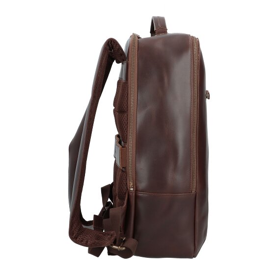 Buckle & Seam Leon Rugzak Leer 41 cm Laptopvak