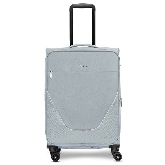 Stratic taska 4-wiel trolley M 65 cm met uitvouwbare plooi