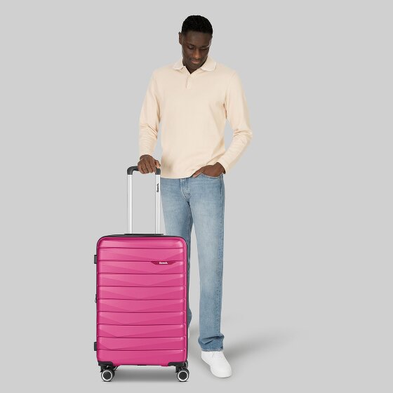 Bench Paris 4 wielen Trolley M 66 cm met uitbreidingsplooi