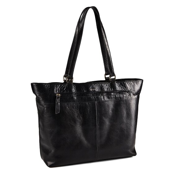 Burkely Fine Florence Shopper Tas Leer 37 cm Laptop compartiment