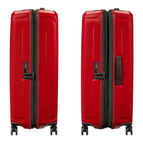 Samsonite Nuon 4 wielen Trolley 75 cm met uitbreidingsplooi