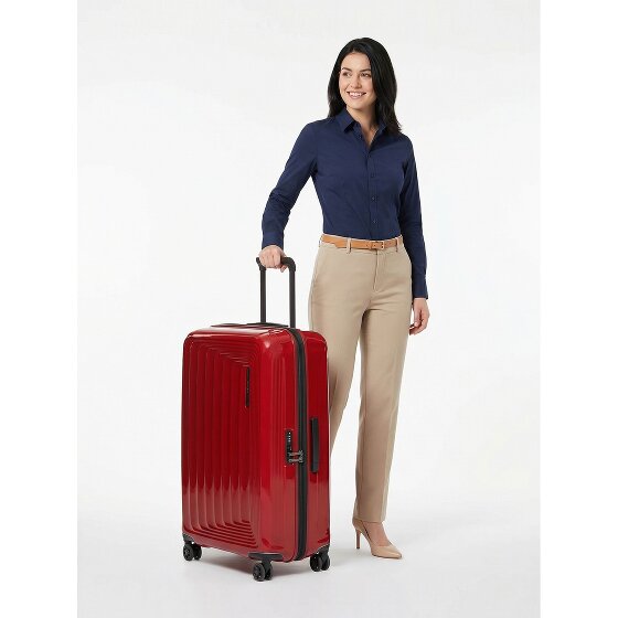 Samsonite Nuon 4 wielen Trolley 75 cm met uitbreidingsplooi