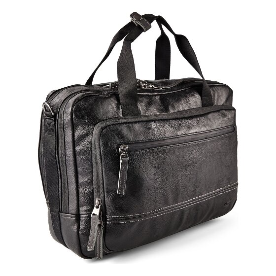 camel active Traces Koffer Leer 39 cm Laptop compartiment