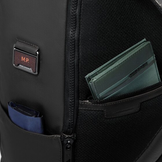 Piquadro Harper Dagrugzak Leer 44 cm Laptop compartiment