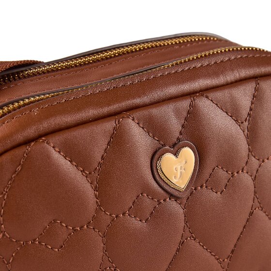 Fossil Danni Schoudertas Leer 23 cm