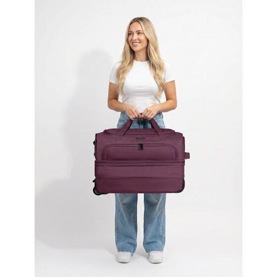 Redolz Duffle Essentials 2-wiel reistas 55 cm M met uitbreidingsflap