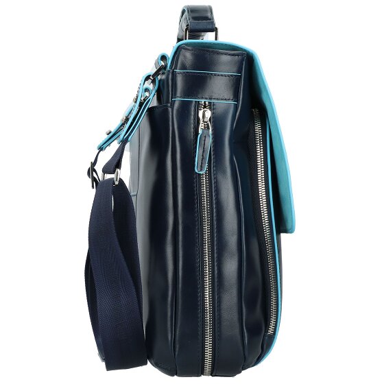 Piquadro Blue Square Briefcase II Leather 40 cm Laptopcompartiment