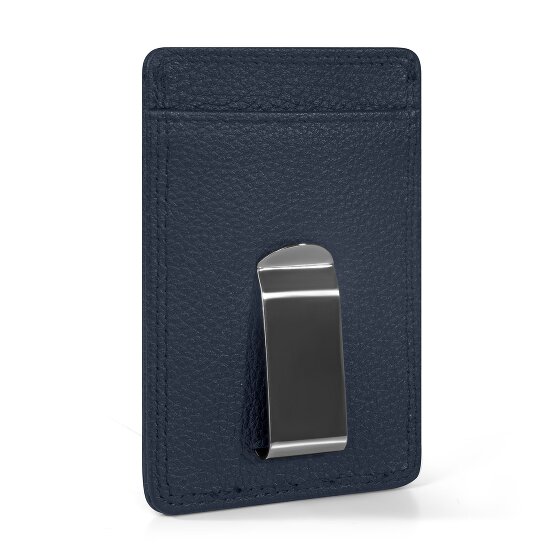 Redolz Leather Essentials creditcardhouder RFID leer 7 cm met geldclip