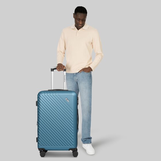 Check.In Paradise 2.0 4 wielen Trolley M 68 cm met uitbreidingsplooi
