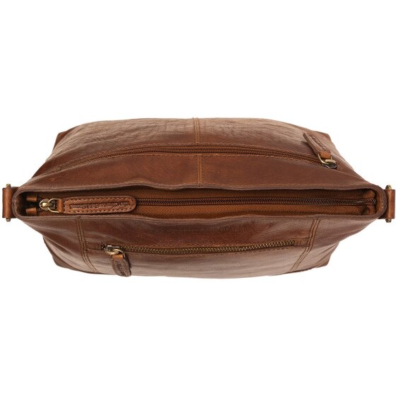 The Chesterfield Brand Antique Buff Schoudertas Leer 30 cm