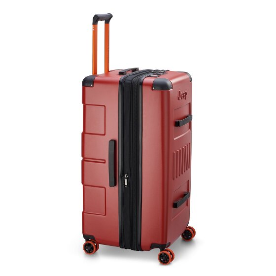 Jeep JH002B 4 wielen Trolley 80 cm met uitbreidingsplooi