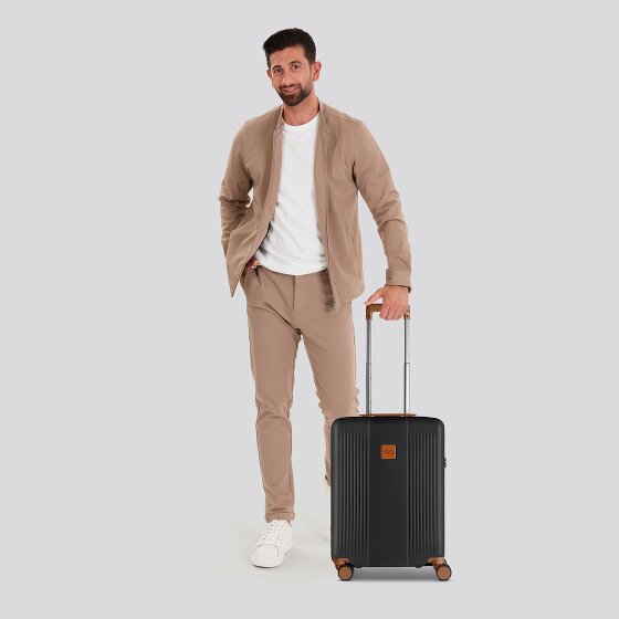 Bric's Ferrara 4 wielen Cabinewagen S 55 cm Bric's Ferrara 4 wielen Cabinewagen S 55 cm