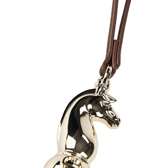 AIGNER Ciondollini tasbedeltje van leer, 24 cm