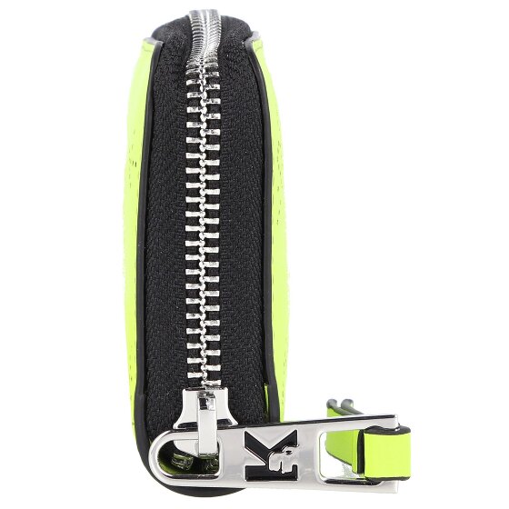 Karl Lagerfeld Gestanst portefeuille leer 10,5 cm