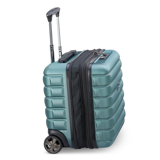 Delsey Paris Shadow 5.0 4-wiel business trolley 38 cm laptopvak met uitbreidingsplooi