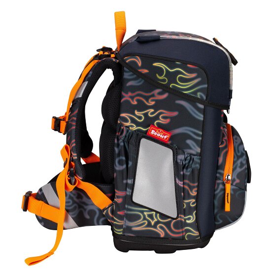 Scout Neo Exklusiv Safety Light Schooltas set 5-delig Scout Neo Exklusiv Safety Light Schooltas set 5-delig