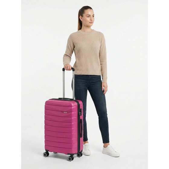 Bench Paris 4 wielen Trolley M 66 cm met uitbreidingsplooi