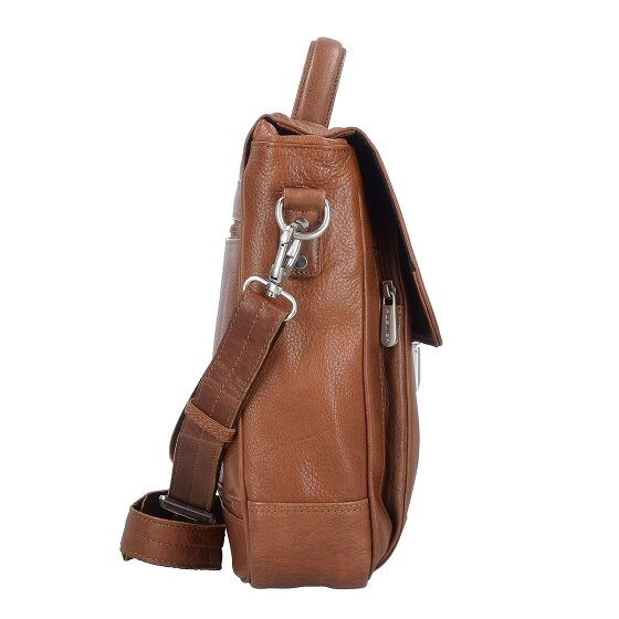 Plevier 400-serie aktetas leder 40 cm Laptopcompartiment