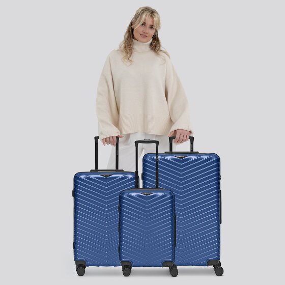 Redolz Essentials 18 4 wielen Kofferset 3-delig met uitbreidingsplooi