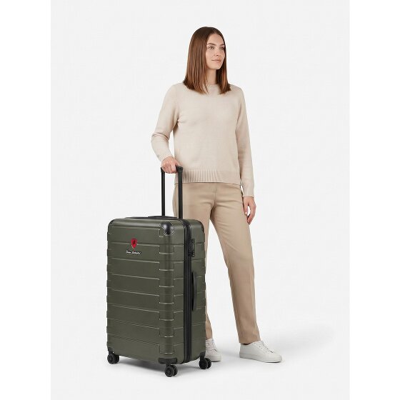 Tonino Lamborghini Milano 4-wiel Trolley XL 83 cm speciale maat met rekbare vouw