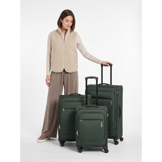 Travelite Priego 4 wielen Kofferset 3-delig