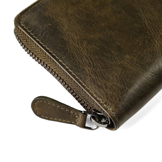 Greenburry Newport Portemonnee RFID-bescherming Leder 13 cm