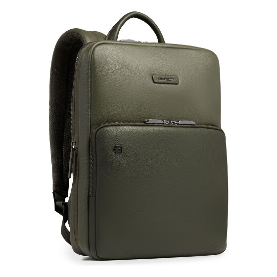 Piquadro Modus Dagrugzak Leer 37 cm Laptop compartiment