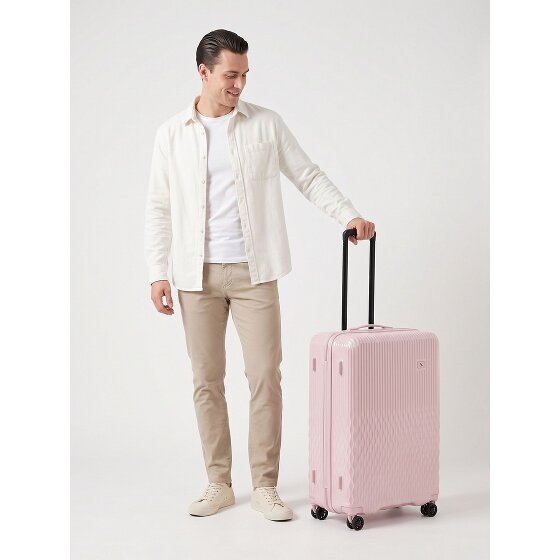 Pack Easy Flow 4 wielen Trolley L 75 cm met uitbreidingsplooi