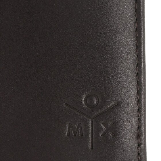 oxmox Leather Portemonnee RFID-bescherming Leder 10 cm