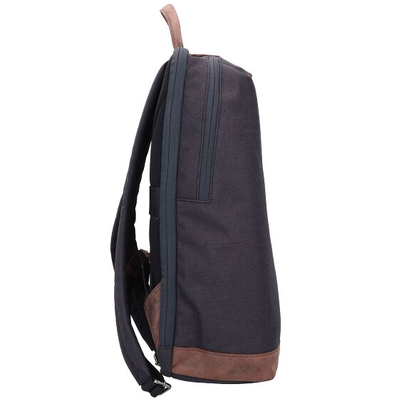 Greenburry Gerecyclede PET Derby rugzak 43 cm met laptopvak