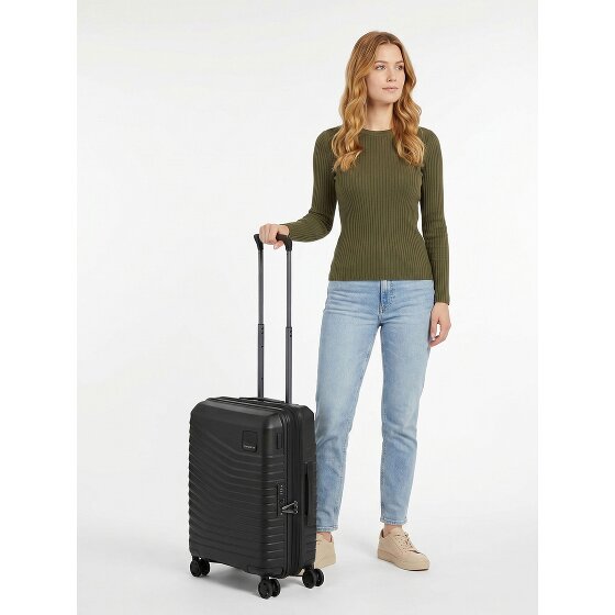 Samsonite Intuo 4 wielen Cabinewagen S 55 cm met uitbreidingsplooi