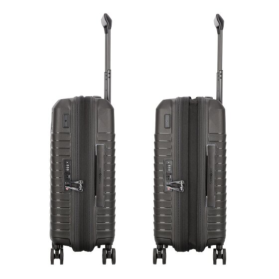 Samsonite Intuo 4 wielen Cabinewagen S 55 cm met uitbreidingsplooi