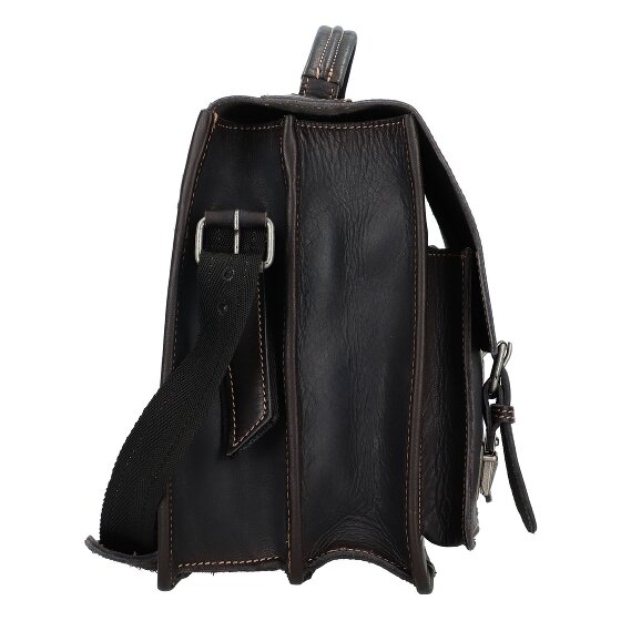 Greenburry Aktetas leer 39 cm