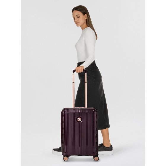 Polestream Paris 4 wielen Cabinewagen 55 cm met uitbreidingsplooi