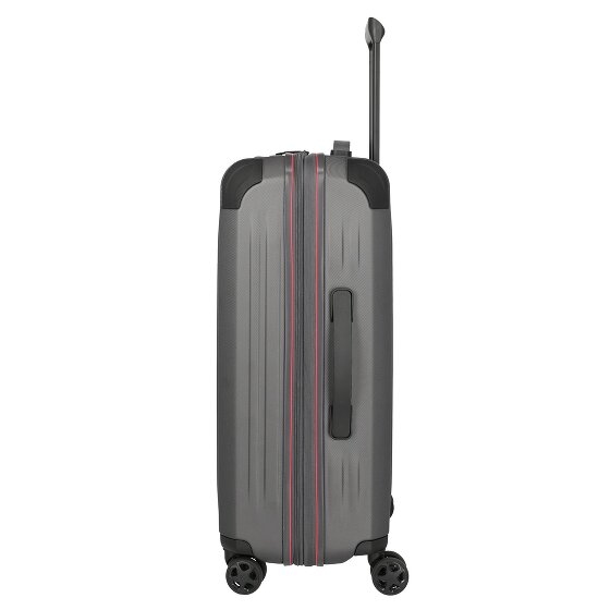 Travelite Dynamiic 4 wielen Trolley 66 cm met uitbreidingsplooi