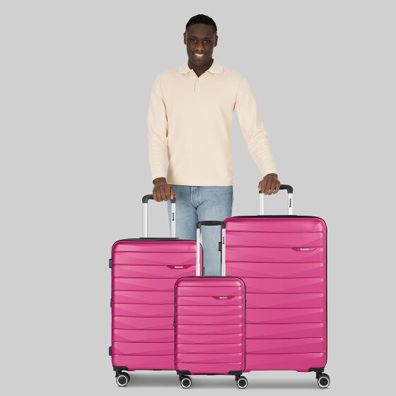 Bench Paris 4 wielen Kofferset 3-delig met uitbreidingsplooi