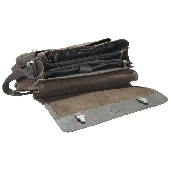 Strellson Richmond Messenger BriefBag XL Leder 41 cm Laptopcompartiment