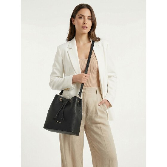 Lazarotti Bologna leeren crossbody-buideltas, leer, 25 cm
