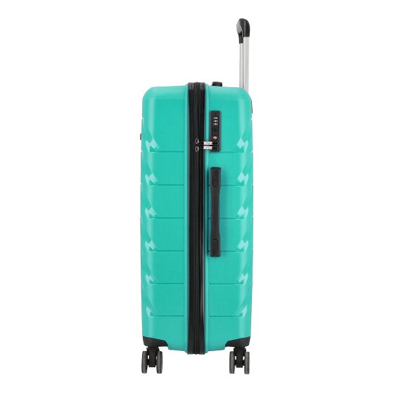 d&n Travel Line 4100 4 wielen Trolley L 74 cm