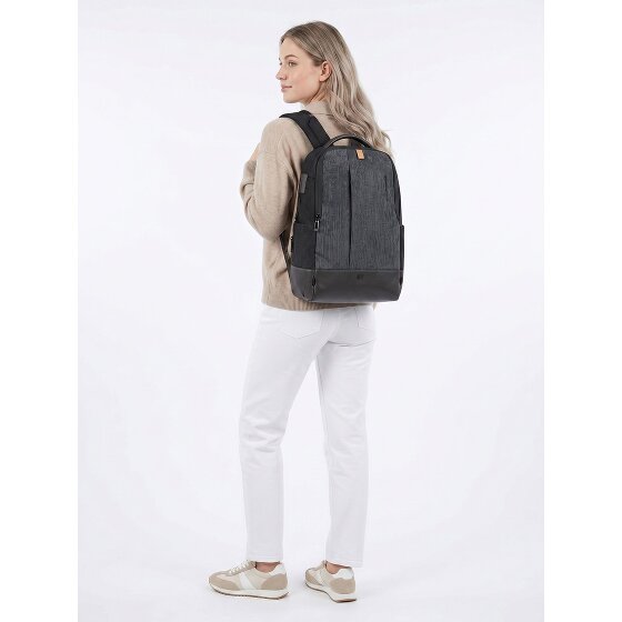 Piquadro Sync Dagrugzak RFID-bescherming Leder 47 cm Laptopvak