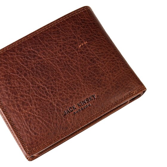 Jack Kinsky Porto 101 Portemonnee RFID-bescherming Leer 12.5 cm