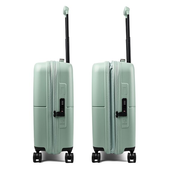 American Tourister Dashpop 4 wielen Cabinewagen 55 cm met uitbreidingsplooi