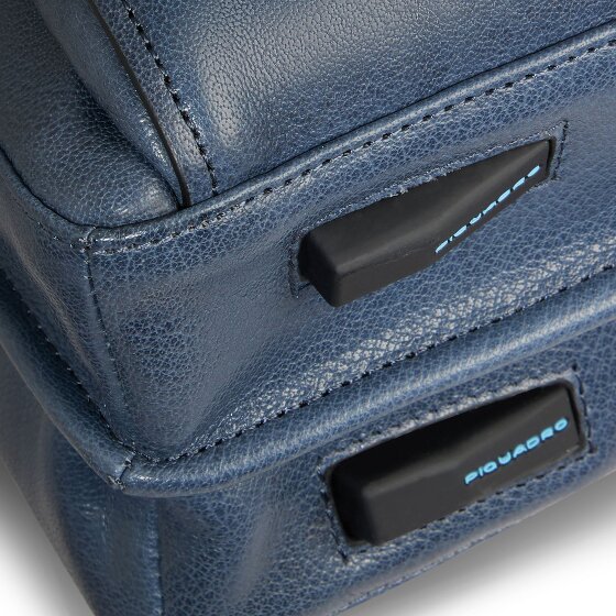 Piquadro Solm Koffer Leer 42 cm Laptop compartiment