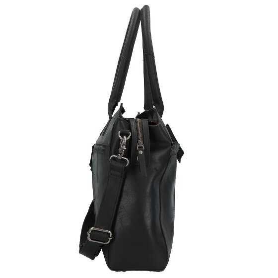 Burkely Vintage Doris Schoudertas Leder 39 cm Laptopcompartiment