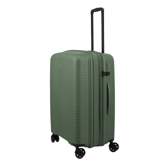 Travelite Air Stripe 4 wielen Kofferset 3-delig met uitbreidingsplooi