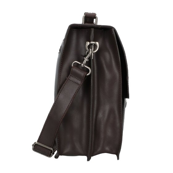 Burkely Vintage Scott aktetas leer 38 cm